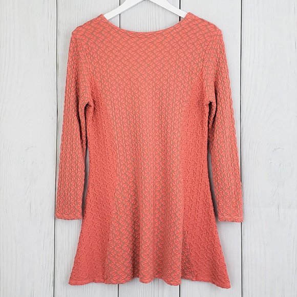 TIANELLO by STEVE BARRAZA sz S Coral Payton Tunic - Picture 4 of 6